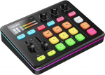 G1 Pro Gaming garso mik&scaron;eris: Rgb garso sąsaja su Bluetooth, Xlr/48v fantominis maitinimas, slankiklis ir nutildymo valdikliai tiesioginei transliacijai, podcast'ams, žaidimams (pc/konsole) - netinka Usb mikrofonams