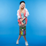 Idance Bluetooth Partybox Funky Skull Fs400 ne&scaron;iojama bluetooth vakarėlių kolonėlė su &scaron;viesos efektais