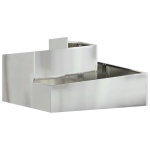 Vazonas 80x80x50 cm Galvanizuoto Plieno