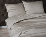Grynos medvilnės Makosatin patalynė 180x200 Beige Premium