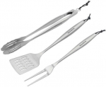 Grilio įrankių rinkinys Klausberg KB-7900, 45 cm, sidabrinės spalvos