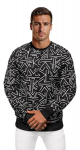 Vyri&scaron;kas juodas džemperis Adon JS/8B1219/3Z-60316-XXL