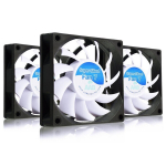 3x AABCOOLING Super Silent Fan 7 - Kompakti&scaron;kas 70mm Ventiliatorius, 29m&sup3;/h Oro Srautas, Tylus 17.3dB Veikimas Su FDB Guoliais, 2000 RPM, Tinka Kompiuteriams, 3D Spausdintuvams, Modernus Dizainas, Antivibracinės Tarpinės, universal