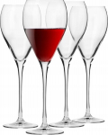 Krosno Perla 480 ml vyno taurės, 4 vnt.