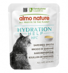 Almo Nature HFC Hydration Help, sardinių sultinys su sardinėmis, 24 x 50 g