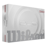 WILSON DUO SOFT TRK360 12-BALL golfo kamuoliukai