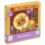 Edukacinis žaidimas Obs Savana Djeco Eduludo, DJ08234