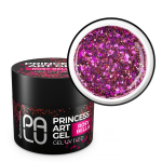 PALU nagų dailės gelis PRINCESS ART GEL - ROSY BELLA - 10g