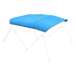 Valtis bimini stogelis 4 lankų 96x91-96 cm mėlynos spalvos