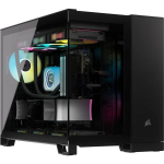 PC korpusas - CORSAIR - CC-9011267-WW - 2500X - Juodas
