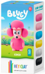 Hey Clay Coco masė Bluey veikėja, 5 spalvos