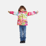 Huppa Pavasario striukė mergaitėms JOLY, fuchsia pattern