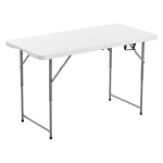 Sulankstomas plastikinis stalas 122cm vidaus ir lauko naudojimui