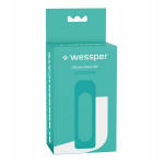 Wessper B1 borosilikatinio stiklo 0,5 l smaragdo spalvos butelio dėklas