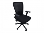 Biuro kėdė Black Red White Sid, juoda