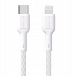 Dudao L9x 30w Usb-c į Lightning laidas, 1m, baltas