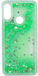 Evelatus Xiaomi Redmi 7 Shining Quicksand Case Green