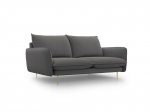 Sofa Cosmopolitan Design Vienna 2S, tamsiai pilka