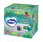 Vienkartinės nosinaitės ZEWA Deluxe Aroma, 3 sluok., 60 vnt., dėžutėje