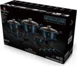 berlinger haus granito puodų rinkinys bh-6164 aquamarine 17 eq.
