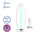 Ultravioletinė kvarcinė lempa UV-C 58W Ozone