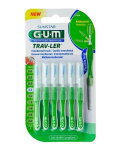 Tarpdančių &scaron;epetėliai impregnuoti 6 vnt. G.U.M.&reg; (1414) Travler 1,1 mm