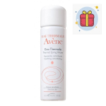 Pur&scaron;kiamasis terminio &scaron;altinio vanduo Avene Thermal Spring Water, 50 ml su dovana (drėkinantis veido kremas)