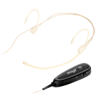Bevielis mikrofonas ant ausies (headset) Stagg SUW 12H-BE (kūno spalvos)