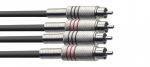 Stagg 2xRCA - 2xRCA, 3m