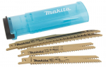 Tiesinio pjūklo pjūklelių medienai komplektas Makita B-44432, 6 vnt