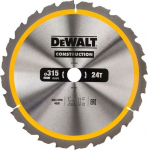 Dewalt Dt1961 medienos pjovimo diskas 315 x 30 mm, 24 dantys