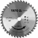 Yato diskinis pjūklas medienai 315 x 30 mm 40 dantų