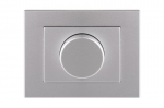 Įleidžiamas, berėmis, smėlio spalvos jungiklis Vilma Dimmer, 400 W