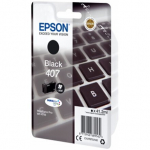 epson originalus ra&scaron;alas c13t07u140, 407xl, juodos spalvos, 2600p, 41,2 ml, epson wf-4745
