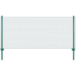 Tinklinė vielinė tvora su stulpais, 25x0.75 m