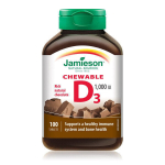 Maisto papildas Jamieson Vitaminas D suaugusiems, 1000 UI, 100 tablečių