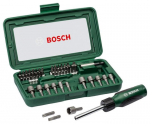 Bitų ir lizdų rinkinys 46vnt. Bosch 2607019504