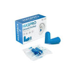 Haspro mink&scaron;ti ausų kam&scaron;tukai, 10 porų (38dB), mėlyni