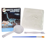 Archeologijos kasinėjimų rinkinys dinozauro skeleto 3D brachiozauro holograma