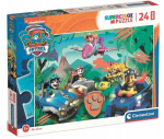 Dėlionė su Clementoni Paw Patrol (&Scaron;unyčiai patruliai) Maxi 24235, 24 d