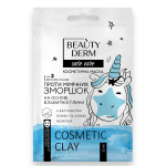 Veido kaukė mėlynojo molio pagrindu Beautyderm Prie&scaron; mimikos rauk&scaron;leles, 12 ml