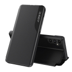 Eco Leather View skirtas Samsung Galaxy A14, juoda