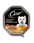 Cesar su vi&scaron;tiena, daržovėmis ir petražolėmis, 14x150 g