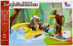 Alleblox Jungle statybinės kaladėlės 130el27x17x4 48/96