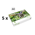 Biuro popierius New Future Multi, A5, 80g/m2, 500 lapų 5 vnt