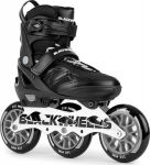 Reguliuojamo dydžio riedučiai Blackwheels Dynamic, juodi