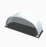 Arkinė scena 8 x 4m, balta