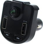 Fm Siųstuvas Bluetooth 12-24v 2xusb 3.1a Voltmeteris