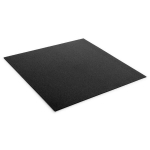 Guminė danga sporto zonoms, juoda 100 x 100 x 0,8 cm