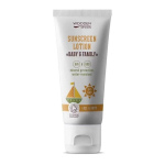 Apsauginis kremas nuo saulės veidui ir kūnui Wooden Spoon Baby & Family SPF30+, 100ml